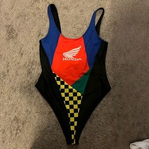 Medium black Multicolor body suit